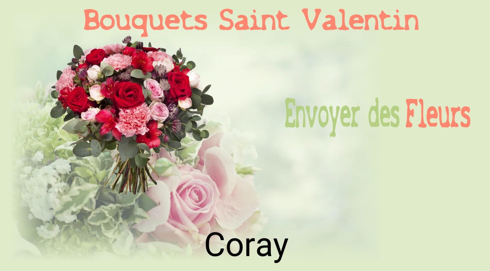 Roses de Saint-Valentin livrées à Coray